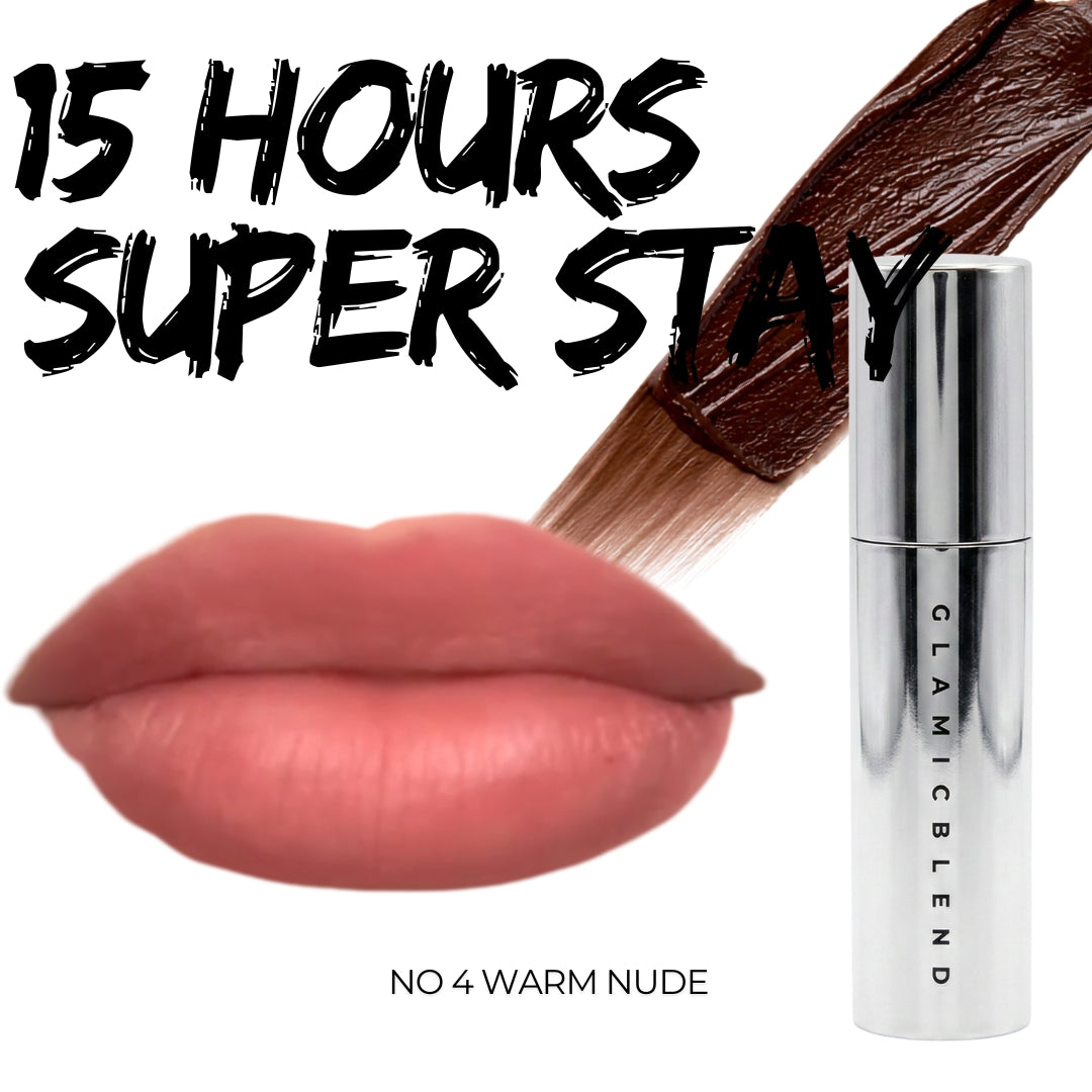 Stay-On Peel Tint nella tonalità Warm Nude sulle labbra