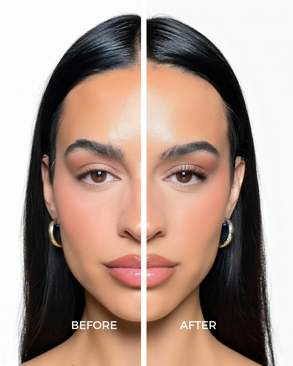 Killer Lash mascara before and after on lashes