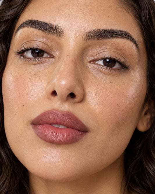 Stay-On Peel Tint on model
